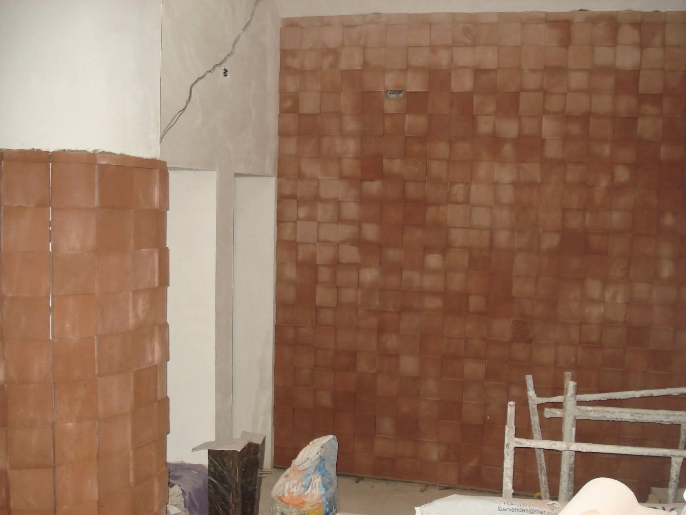 Construção do estúdio — concluído